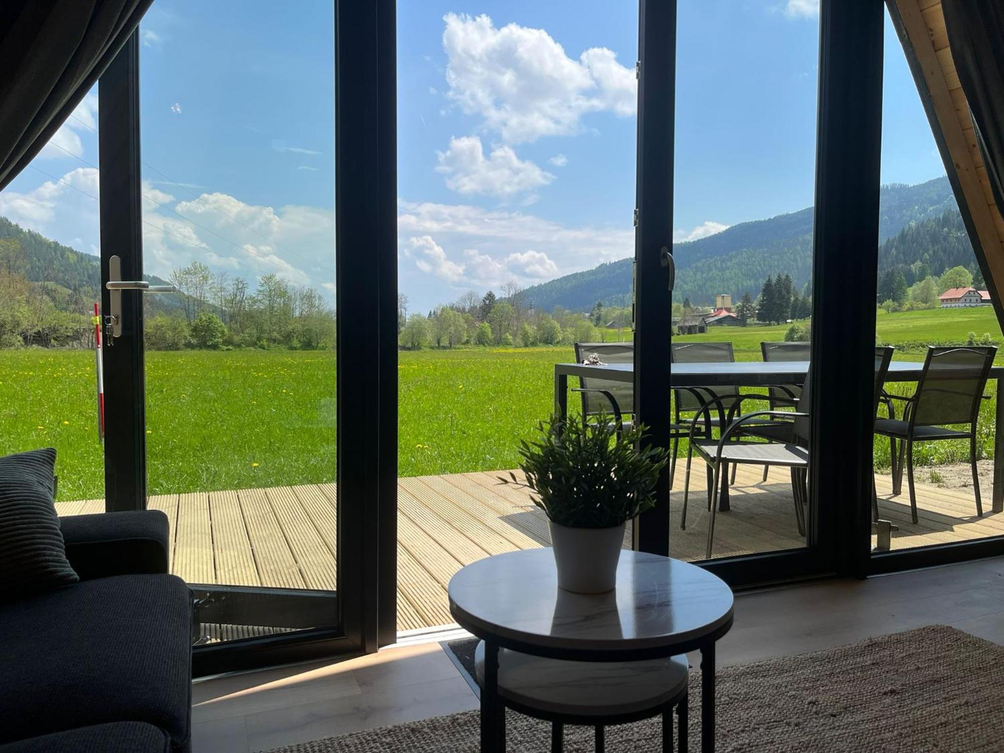 E D E L H E R T - Luxe Alpenhuis In Prachtig Karinthie Гнезау Экстерьер фото